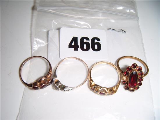 4 rings - various(-)